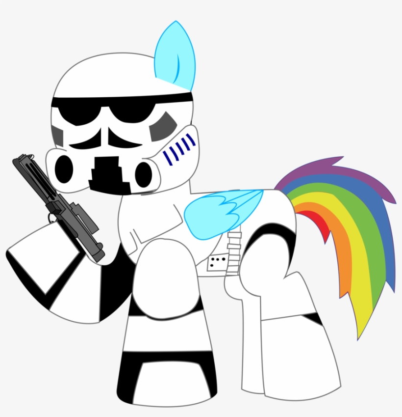 Star Wars Stormtrooper Clipart - Mlp Star Wars Stormtrooper, transparent png #383588