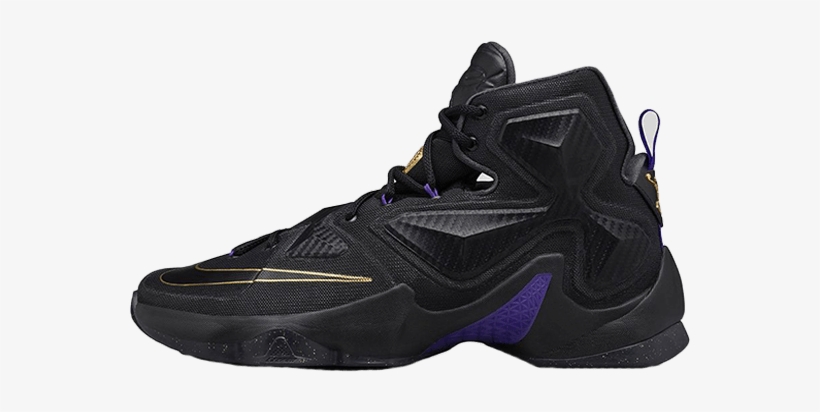The Nike Lebron 13 Pot Of Gold Is Scheduled To Release - Air Max 95 Black High, transparent png #383691