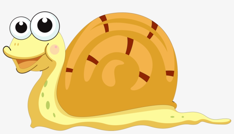 Snail Gastropod Shell Gastropods Cartoon Seashell - Snail Cartoon Png Gif, transparent png #383981
