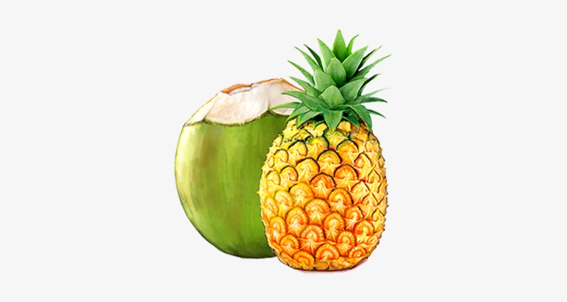 Packed Coconut Water With Pineapple Juice - Coconut Water, transparent png #384007