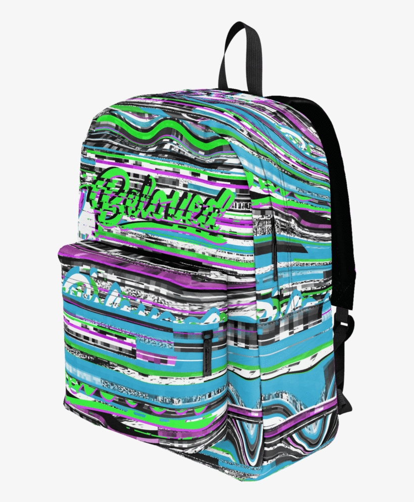 Beloved Glitch Classic Backpack - Laptop Bag, transparent png #384153