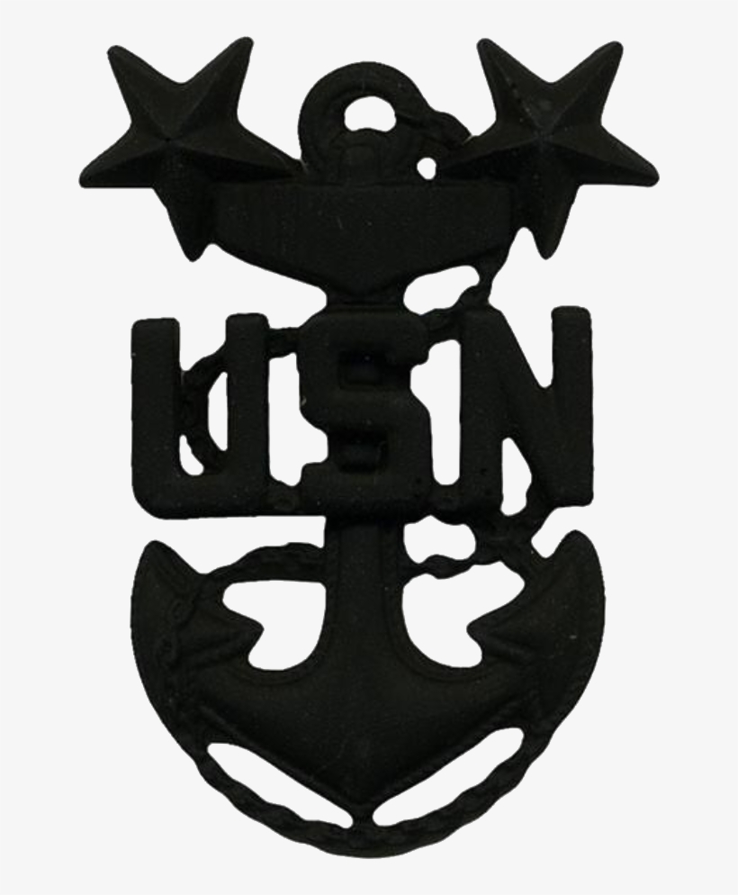 Cap Device Of A United States Navy Master Chief Petty - Senior Chief Petty Officer, transparent png #384189
