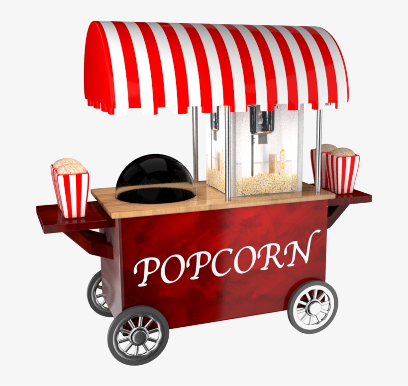 Popcorn - Popcorn Stall, transparent png #384411