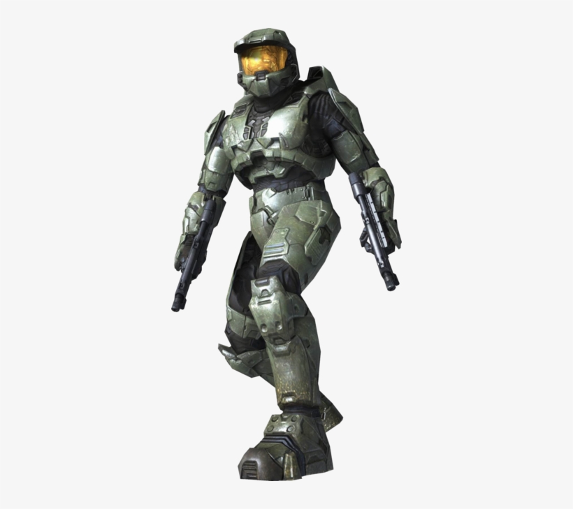 Halo3 Masterchief Dualsmgs - Halo 3 Master Chief Png, transparent png #384484