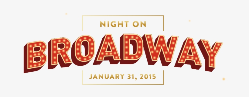 Night On Broadway - Broadway Theatre, transparent png #384566