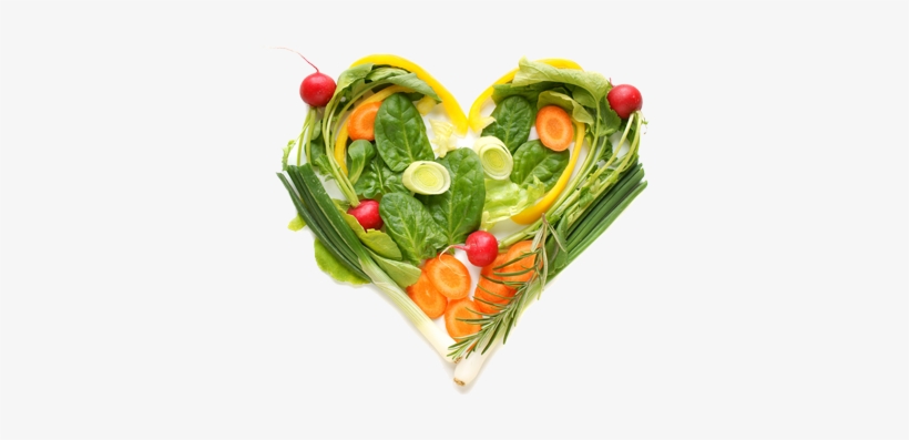 Healthy Food Vegetables Heart Png - Benefits Of Being Vegetarian, transparent png #384599