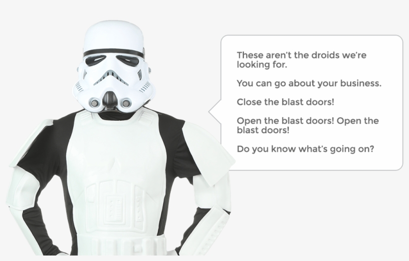 Stormtrooper Quotes - Stormtrooper Movie Quotes, transparent png #384916