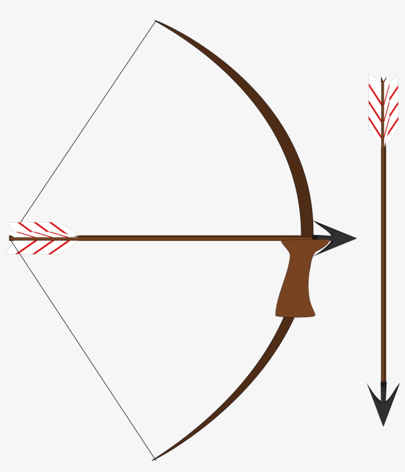 Boho Vector Bow Arrow Graphic - Clip Art, transparent png #385620