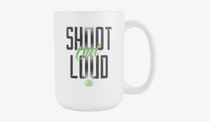 15oz Shoot Out Loud Mug - Archery Squad, transparent png #386283