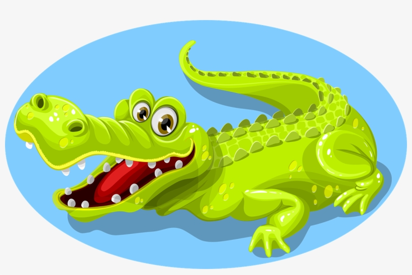 Crocodile - Gambar Animasi Hewan Buaya, transparent png #386488