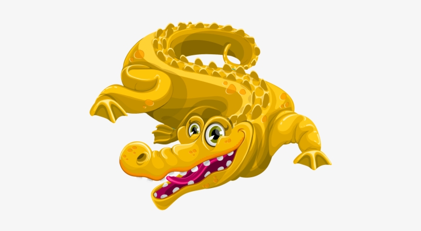 Crocodile Vector Png Transparent Image - Illustration, transparent png #386763