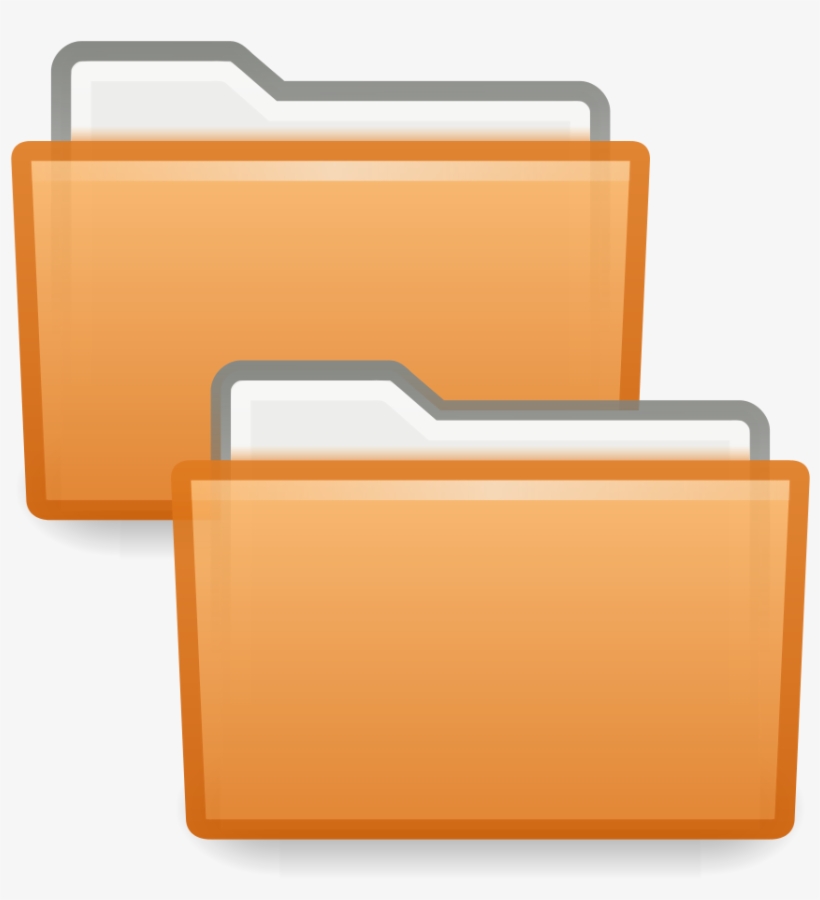 File - Folder-copy2 - Svg - Scalable Vector Graphics, transparent png #386904