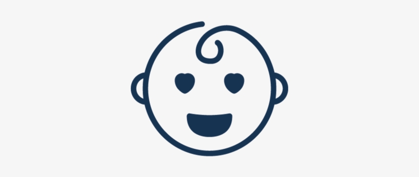 Bagels & Babies - Baby Hair Icon, transparent png #387022