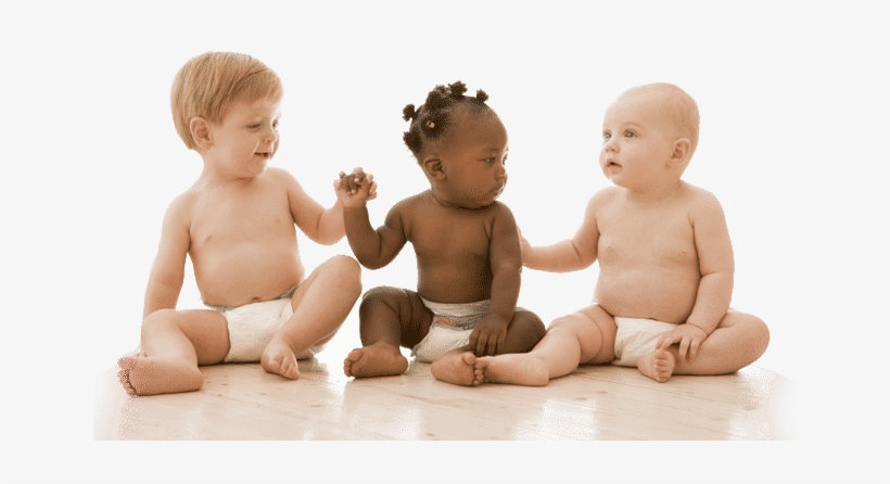 Every Child Succeeds We Belong Three Babies - Brown And White Baby, transparent png #387045
