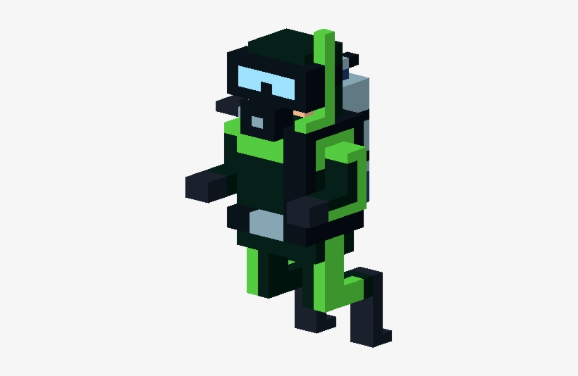 Scuba Diver - Disney Crossy Road Ducktales, transparent png #387046