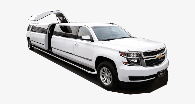 Escalade Stretch Limousine - Suv Chevy Suburban, transparent png #387048