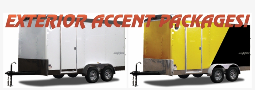 Exterior Accent Packages For Mirage And Tnt Trailers - Trailer, transparent png #387148