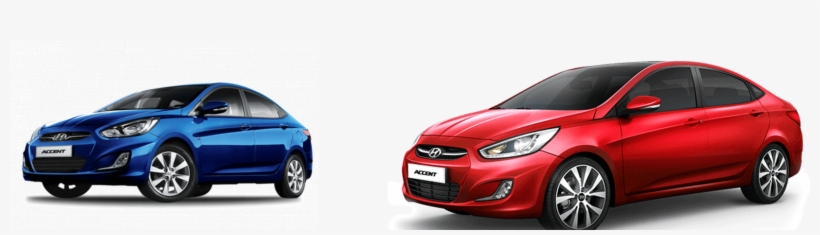 Back - Hyundai Accent Blue 2012, transparent png #387242