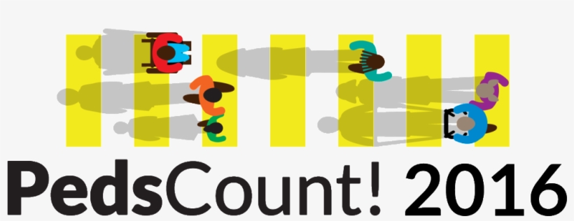 Pedscount 2016 Color Header - Graphic Design, transparent png #387325