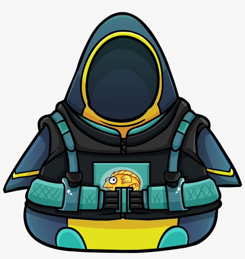 Deep Sea Diving Suit - Club Penguin, transparent png #387365