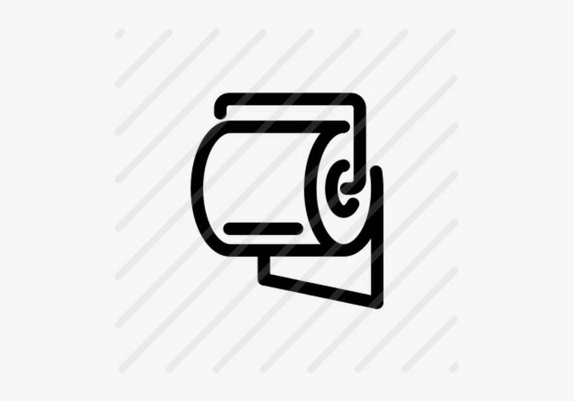 Toilet Paper Icon - Toilet Paper, transparent png #387848