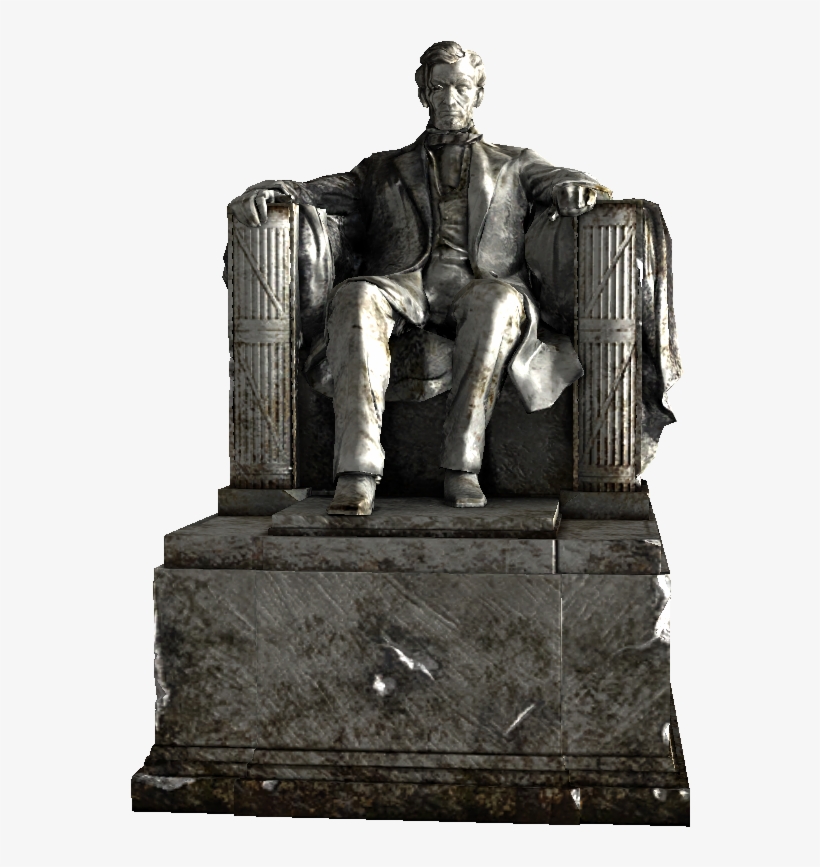 Lincoln Statue Fixed - Lincoln Memorial Png, transparent png #388131