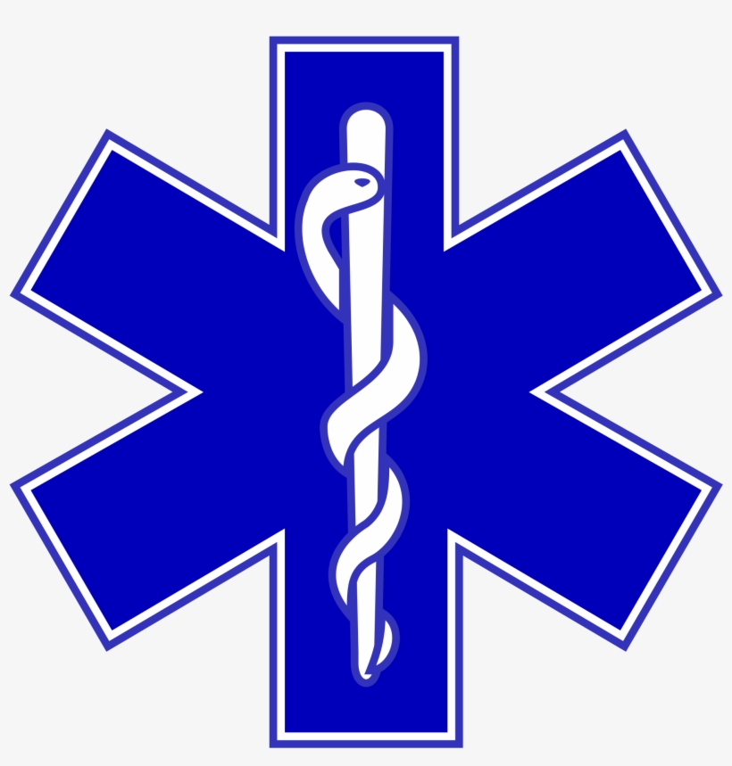 Star Of Life - Star Of Life Logo Png, transparent png #388413