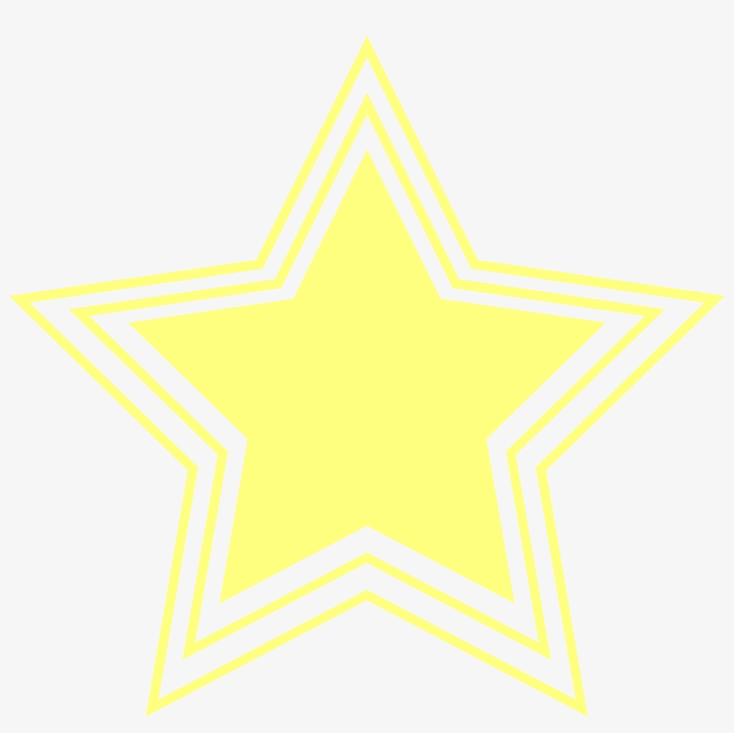 File - Yellow Star - Svg - Yellow Star No Background, transparent png #388727
