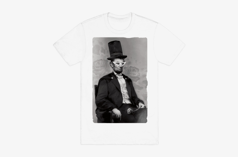 Japanese Abraham Lincoln Mens T-shirt - Gentleman, transparent png #388825
