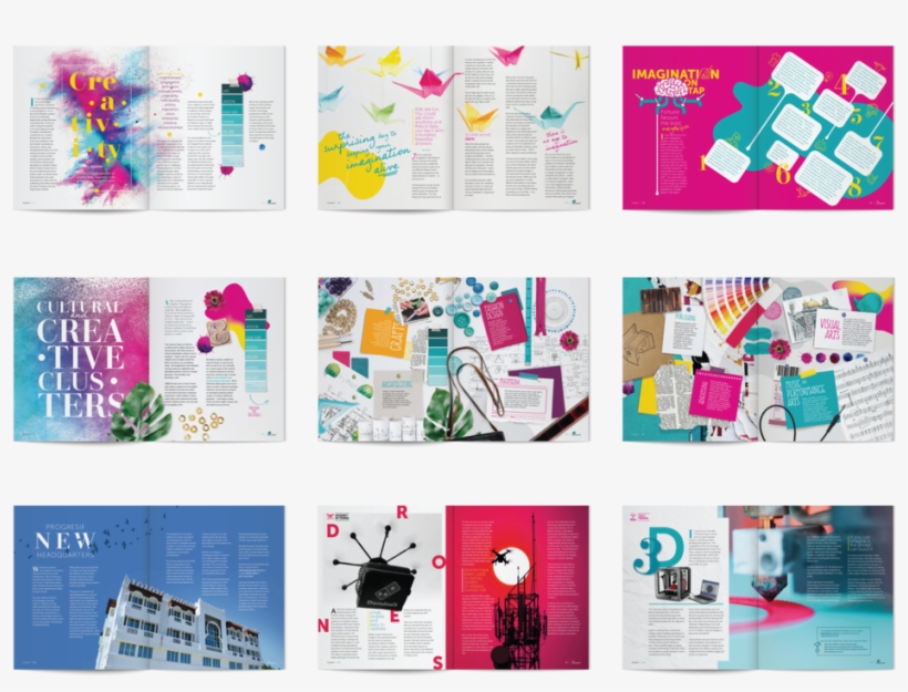 Magazine Flatlayspreads Creativity, transparent png #388858