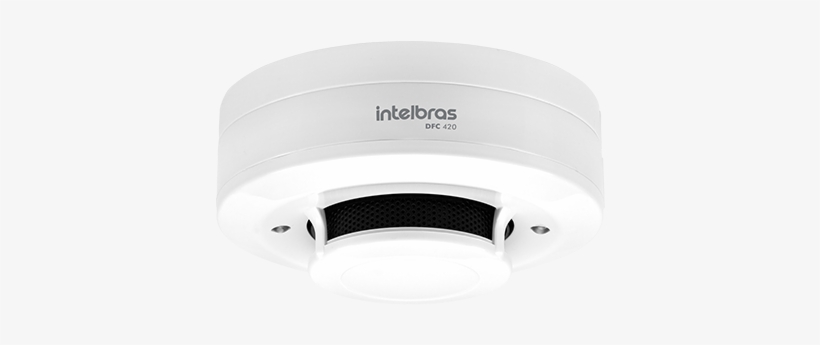 Detector De Fumaça Convencional - Detector De Fumaça Intelbras, transparent png #389715