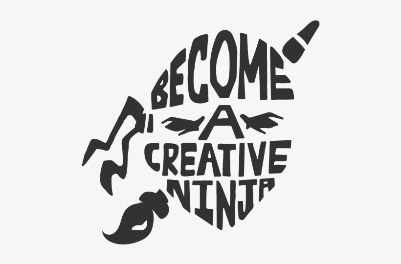 Creative Ninja - Stencil, transparent png #389719