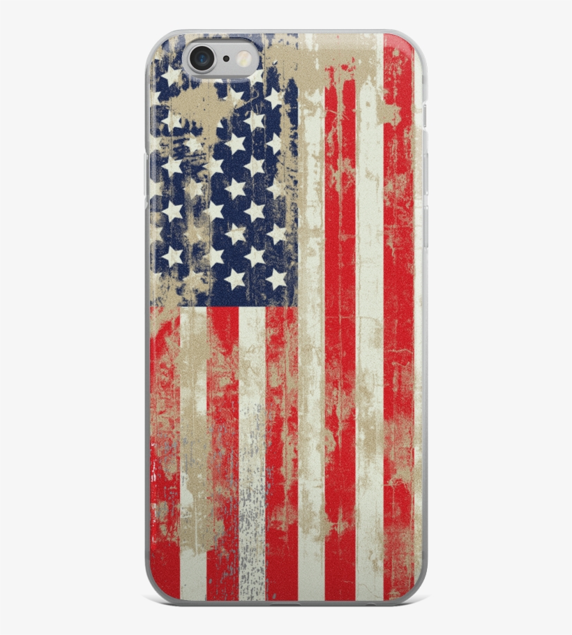 Distressed American Flag Apple Iphone 6/6s Case - Wrestling With Diversity, transparent png #389897