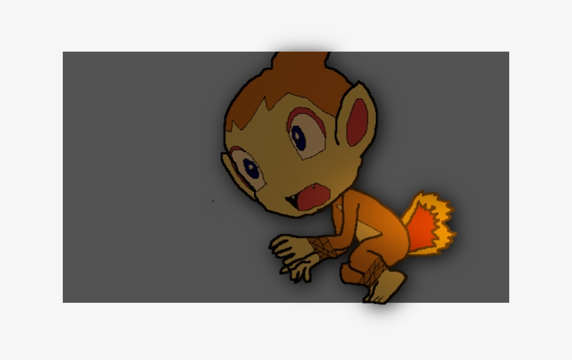 Chimchar Tied Up - Work Of Art, transparent png #3800144
