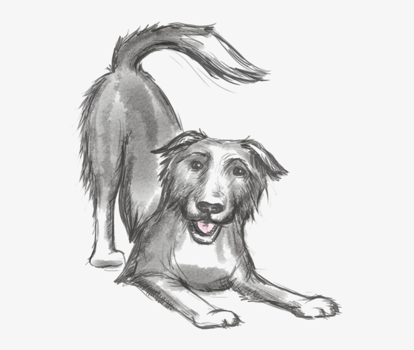 Keep The Tail Wagging Icon A Sketch Of Our Dog Blue - Doberman Dog Food Diet, transparent png #3800349