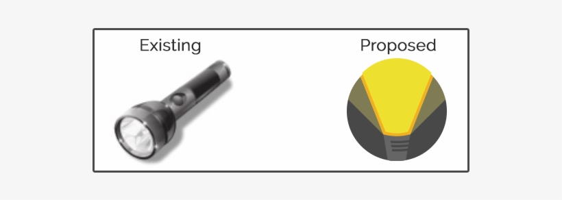The Old Logo Is A Simple Flashlight In A Bitmap Format - Flash Light, transparent png #3800485