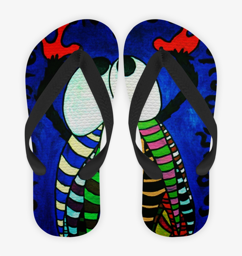 Chinelo Grotesco & Arabesco De Térsio Greguolna - Flip-flops, transparent png #3800542