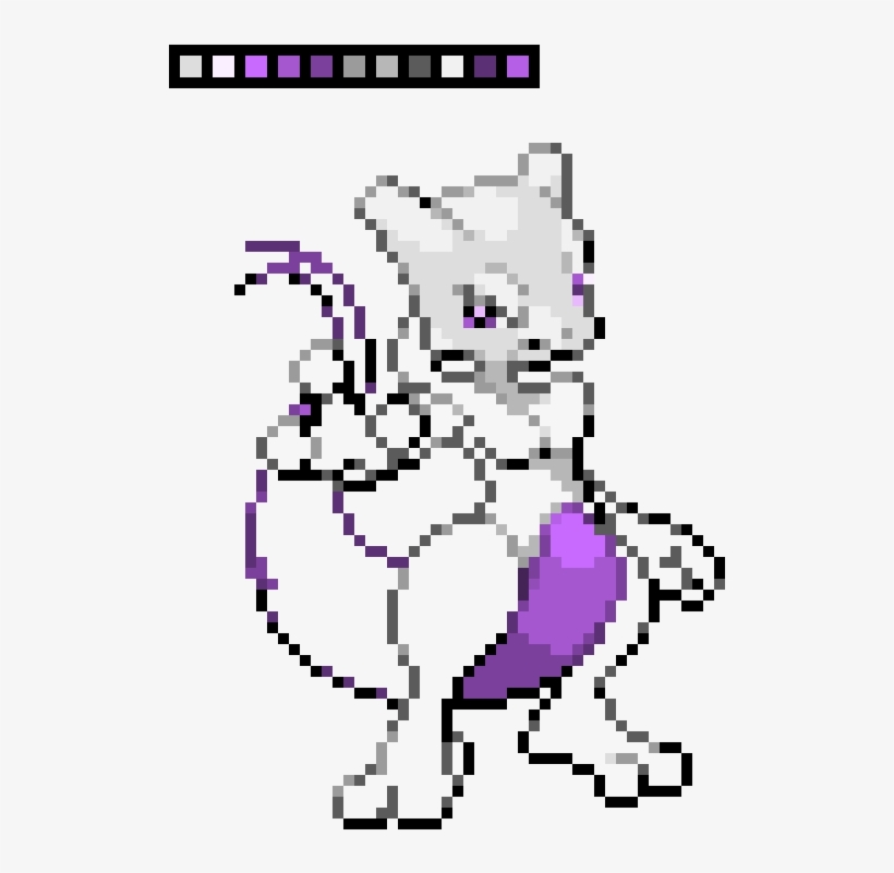 Mewtwo, transparent png #3800802