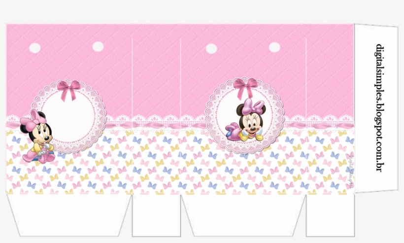 Cajas De Minnie Bebé Para Imprimir Gratis - Bebe Minnie, transparent png #3801160