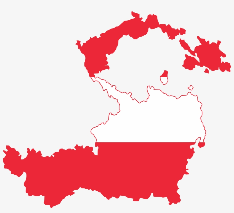 Open - Austro Hungarian Empire Flag Map, transparent png #3801325