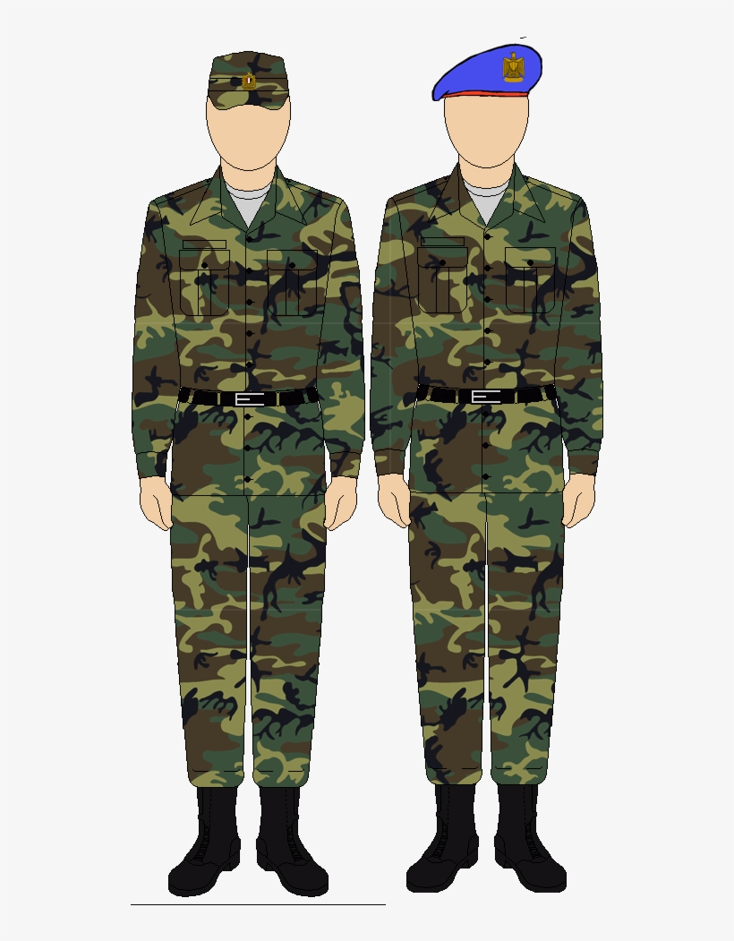 Egyptian Republican Guard Camo Uniform - زى الحرس الجمهورى المصرى, transparent png #3801443