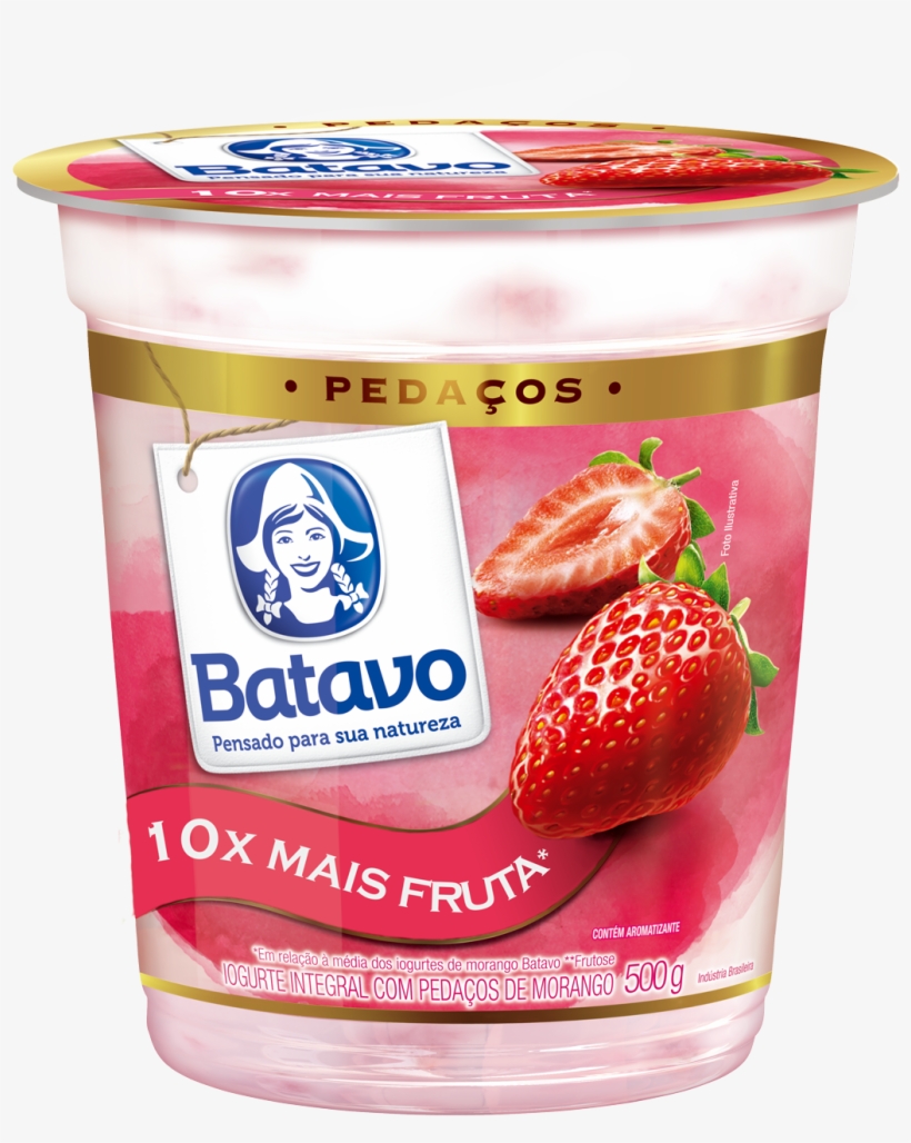 Iogurte Batavo Pedaços 100g, transparent png #3801661