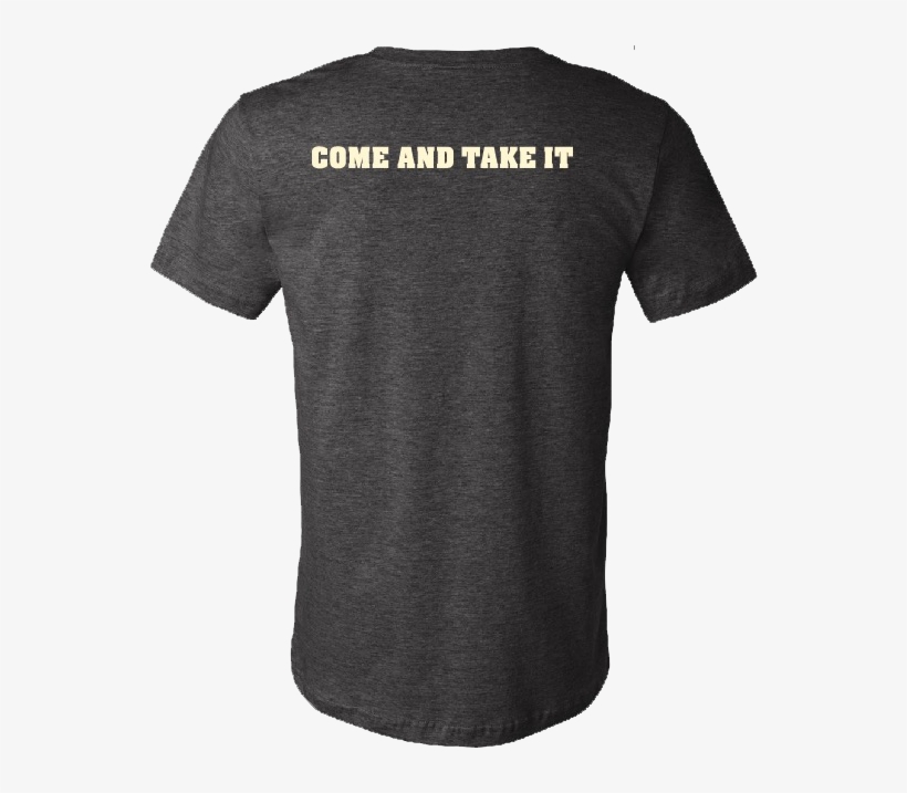 T-shirt Charcoal Back, transparent png #3801803