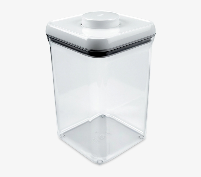 Oxo Pop Container - Oxo Good Grips Pop Big Square 4-quart Storage Container, transparent png #3801876