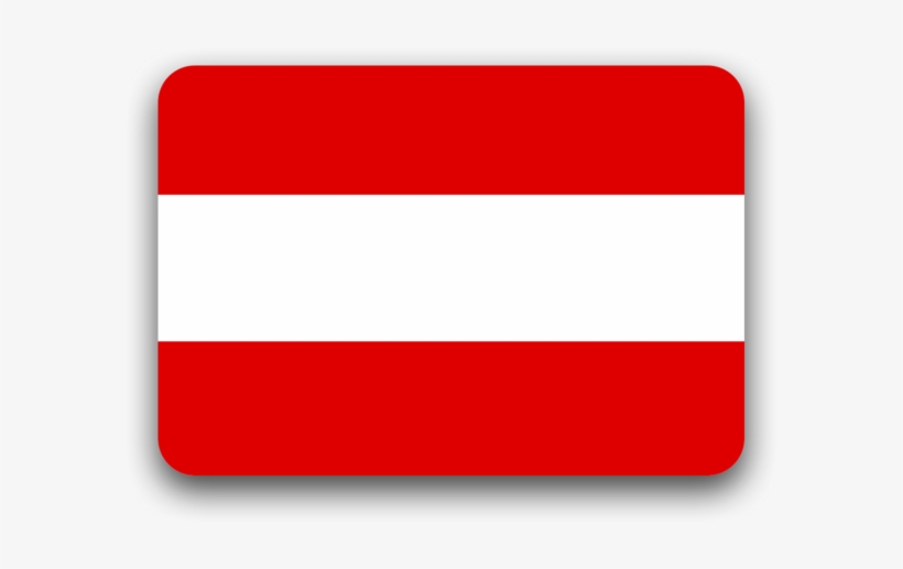 Austria Flag - Aut Country Code, transparent png #3802008