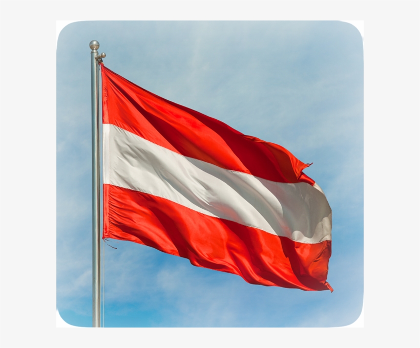 National Flag In Austria, transparent png #3802037