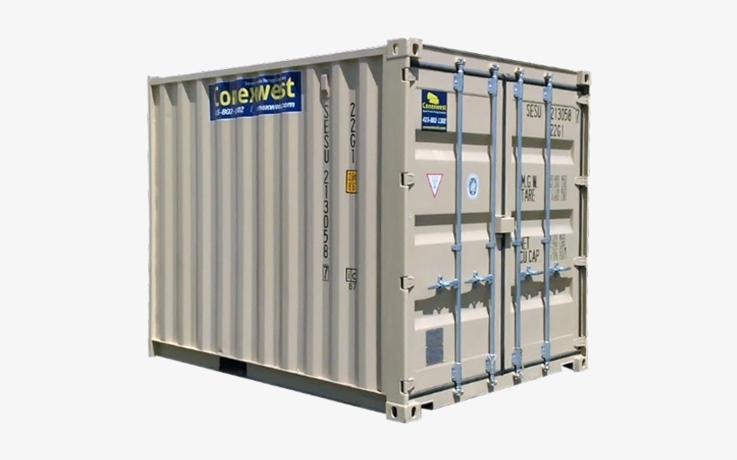 10ft Storage Container For Rent - Shipping Container, transparent png #3802052