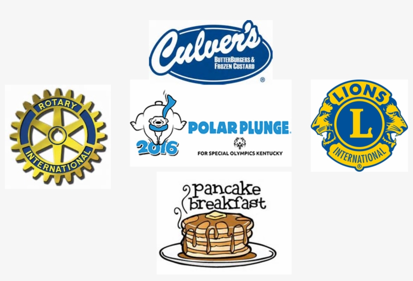 Polar Plunge Pancake Breakfast - Lions International Square Sticker 3" X 3", transparent png #3802368