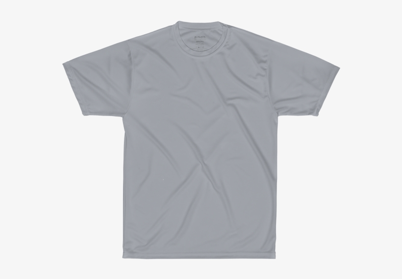 Performance Tshirt - T Shirt Back Mockup Grey, transparent png #3802489