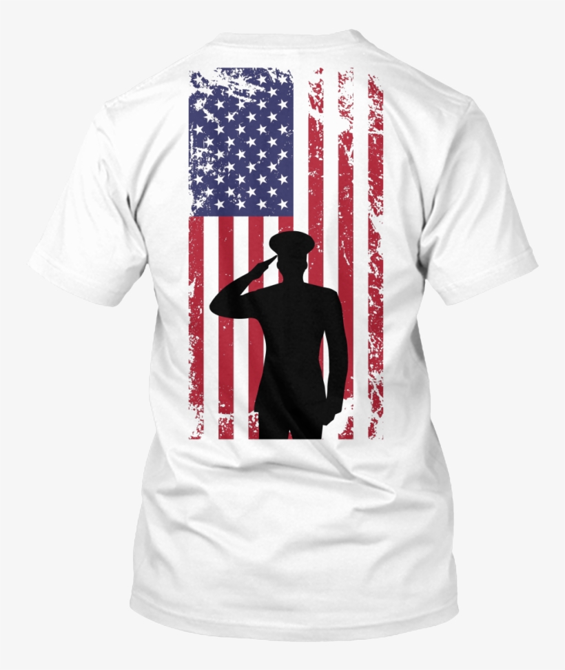 Usveteran White Back - Marathon Monday Shirts, transparent png #3802514